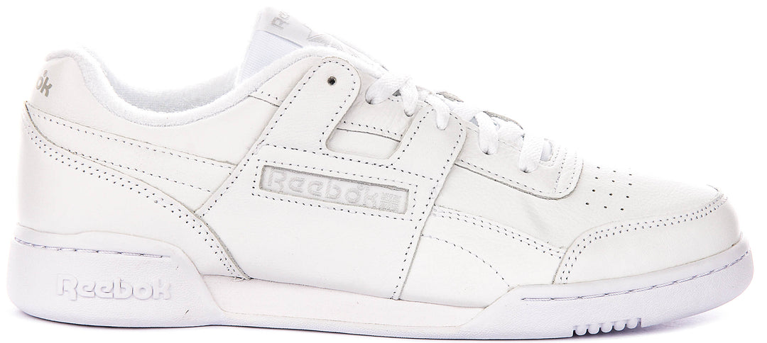 Reebok Workout Plus In White For Men