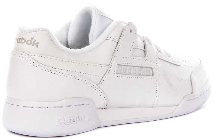 Reebok Workout Plus In White For Men