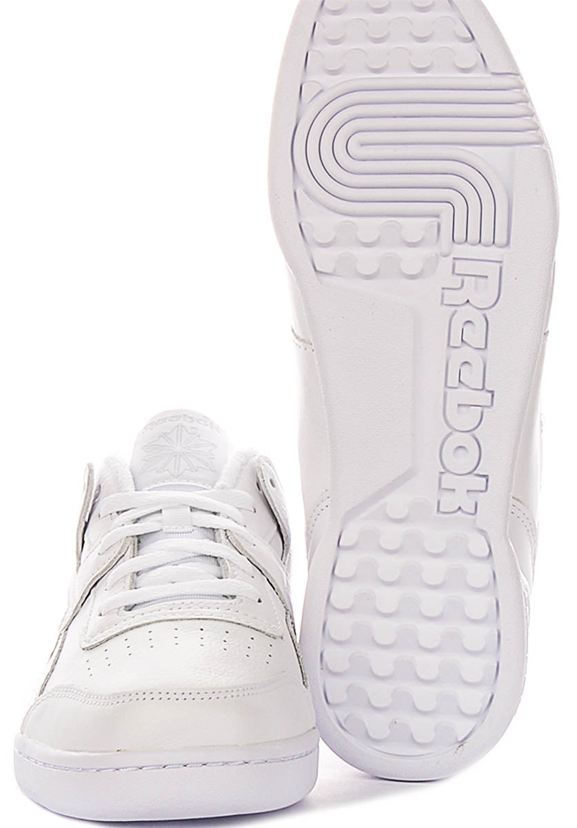 Reebok Workout Plus In White For Men