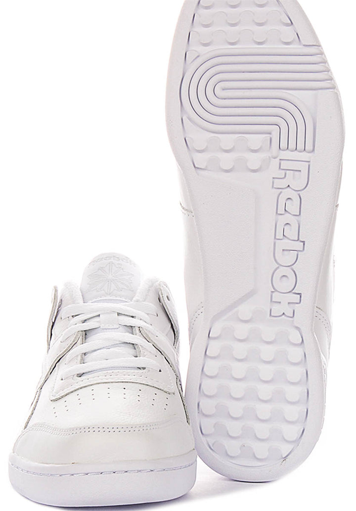 Reebok Workout Plus In White For Men