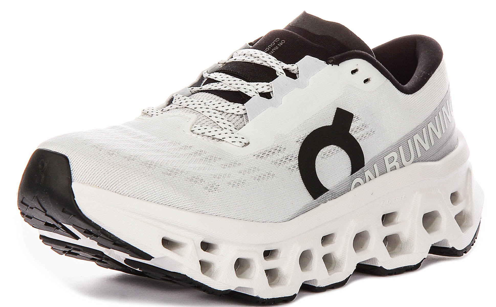 On Running Cloudmonster 3 In White For Women | Lace Up Trainers