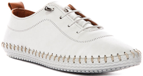 Justinreess England Lexi 2 In White Tan For Women
