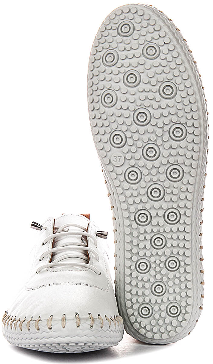 Justinreess England Lexi 2 In White Tan For Women