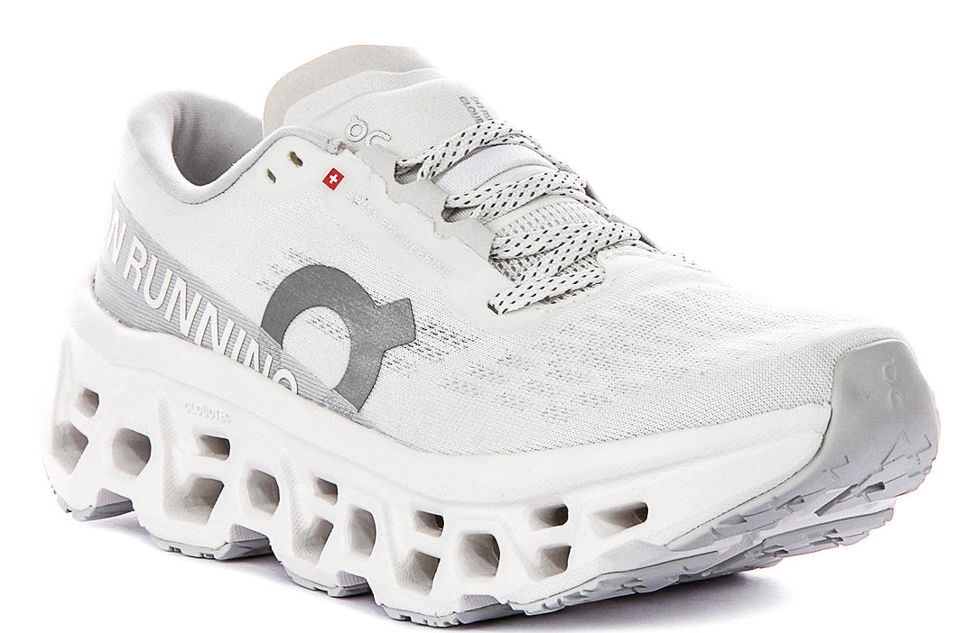 On Running Cloudmonster 3 In White For Women
