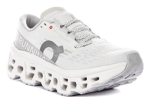 On Running Cloudmonster 3 In White For Women