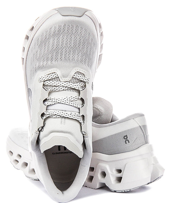 On Running Cloudmonster 3 In White For Women