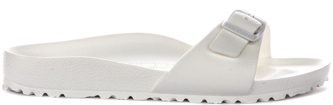 Birkenstock Madrid Eva In White For Women | Narrow Fit