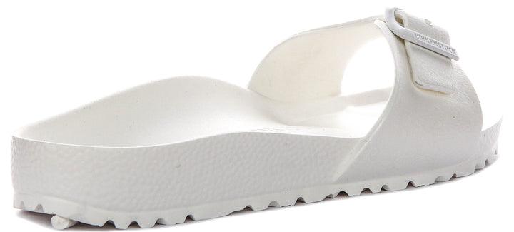 Birkenstock Madrid Eva In White For Women | Narrow Fit