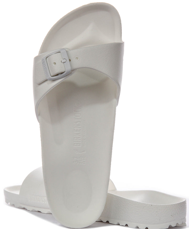 Birkenstock Madrid Eva In White For Women | Narrow Fit