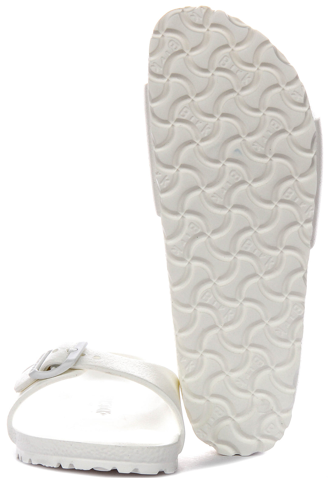 Birkenstock Madrid Eva In White For Women | Narrow Fit