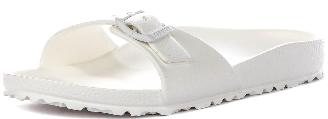 Birkenstock Madrid Eva In White For Women | Narrow Fit