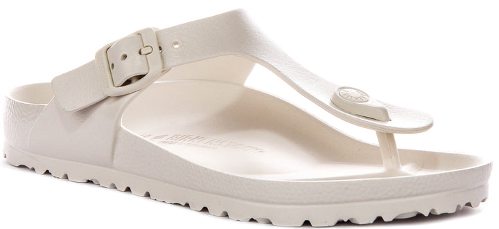 Birkenstock Gizeh Eva In White For Unisex | Regular Fit