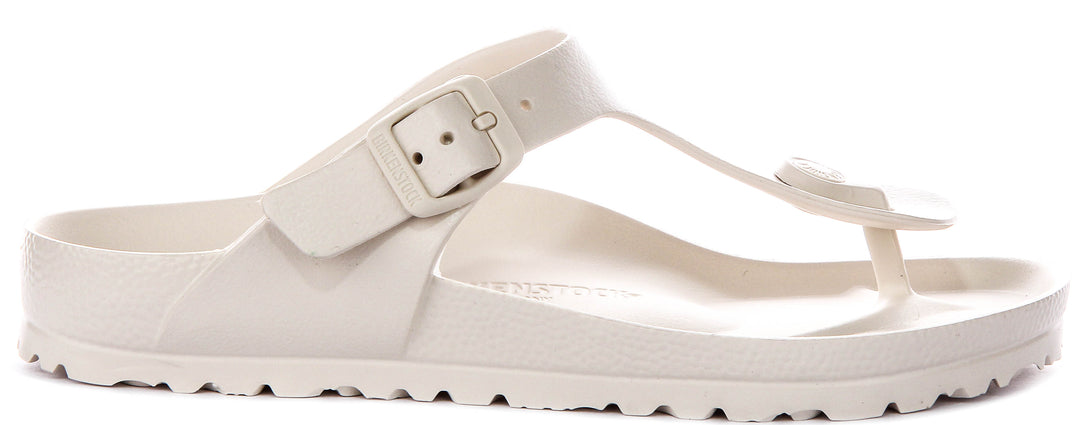 Birkenstock Gizeh Eva In White For Unisex | Regular Fit