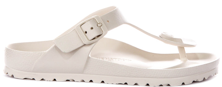 Birkenstock Gizeh Eva In White For Unisex | Regular Fit