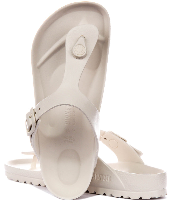 Birkenstock Gizeh Eva In White For Unisex | Regular Fit