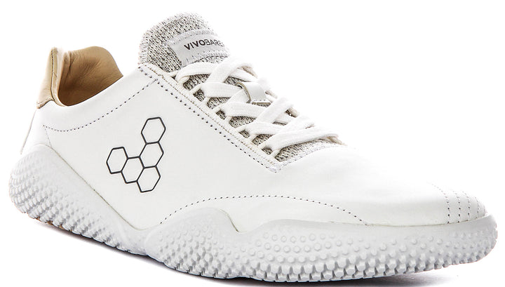 Vivobarefoot Motus Studio In White For Women