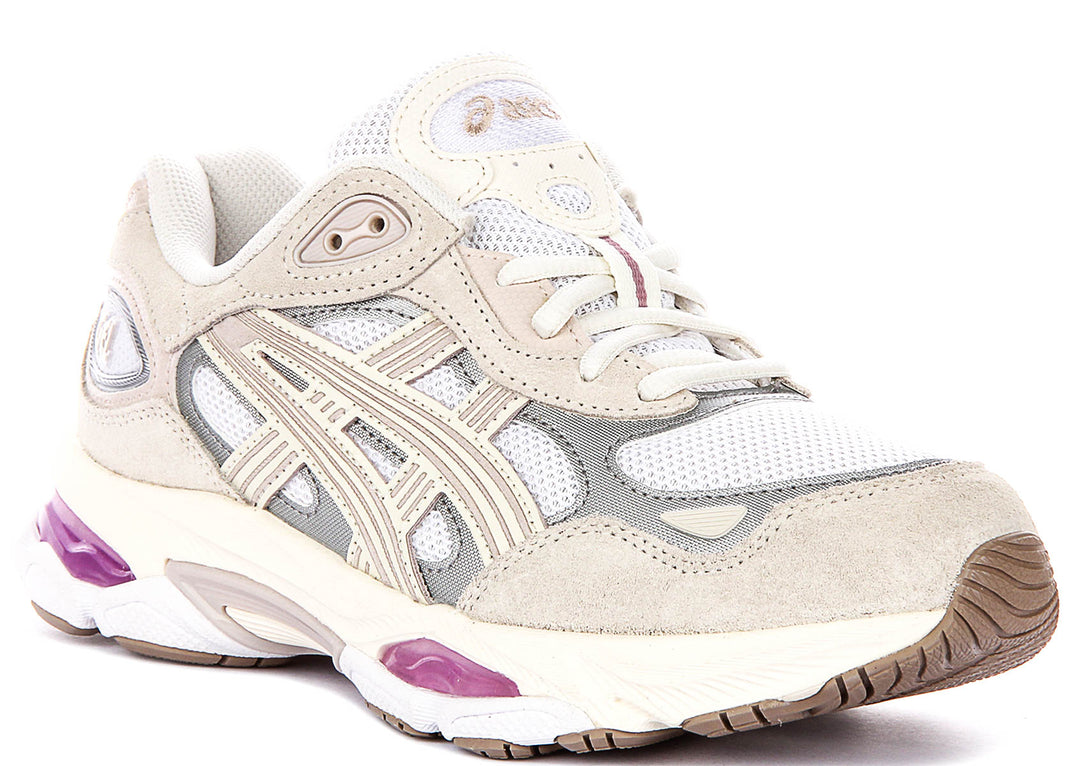 Asics Gel NYC 2.0 In White For Women