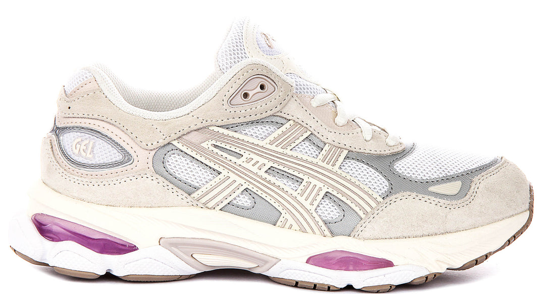 Asics Gel NYC 2.0 In White For Women