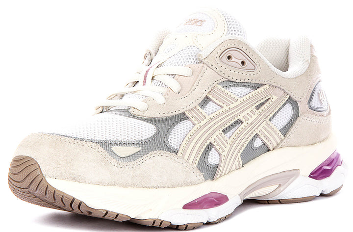 Asics Gel NYC 2.0 In White For Women