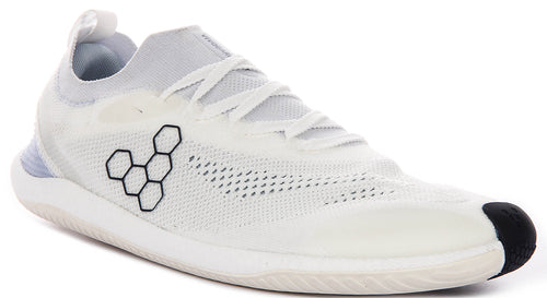 Vivobarefoot Primus Flow Knit In White For Men