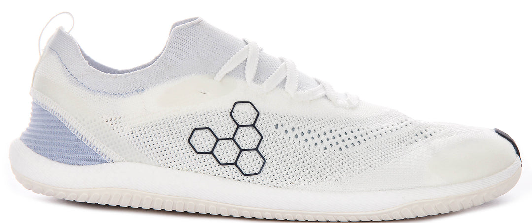 Vivobarefoot Primus Flow Knit In White For Men