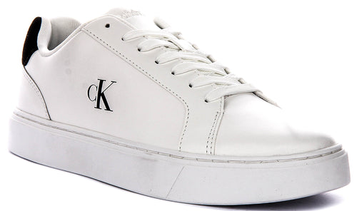 Calvin Klein Classic Cupsole Sneaker In White For Men