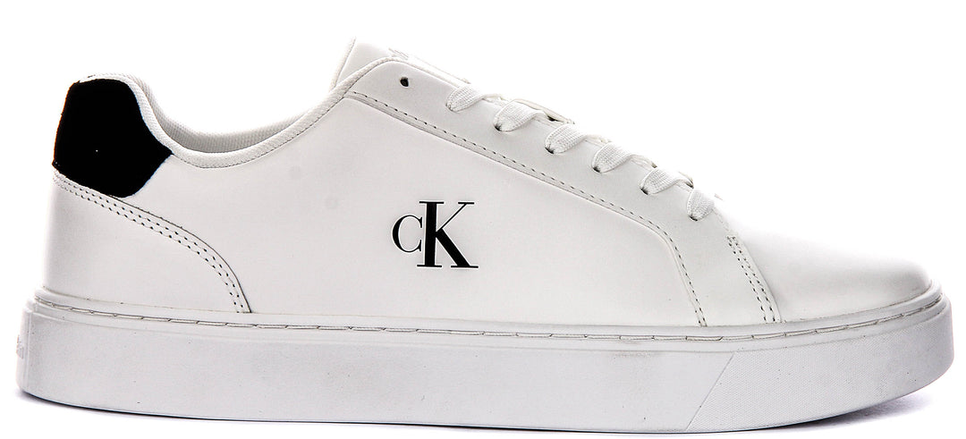 Calvin Klein Classic Cupsole Sneaker In White For Men