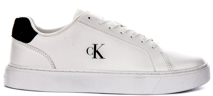 Calvin Klein Classic Cupsole Sneaker In White For Men