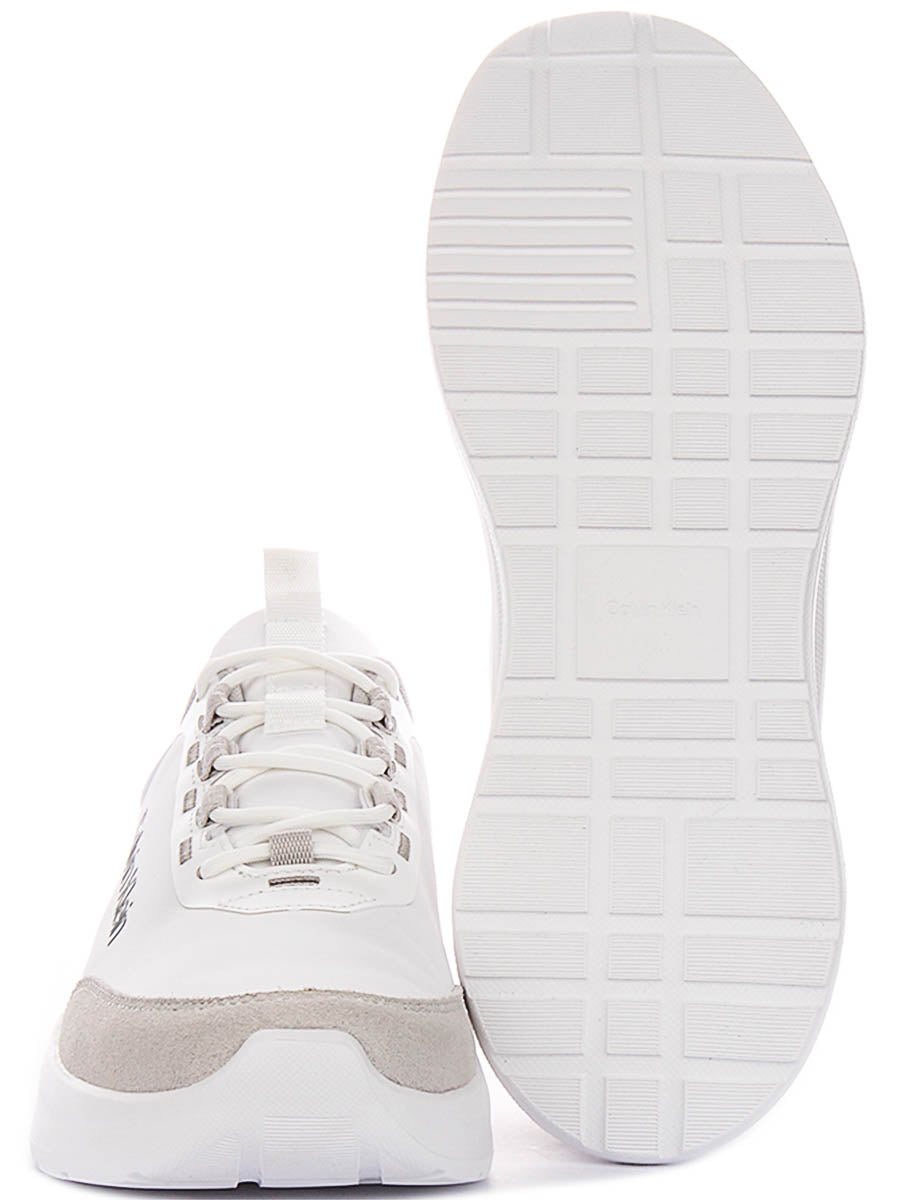 Calvin Klein Eva Runner Essential In White For Men