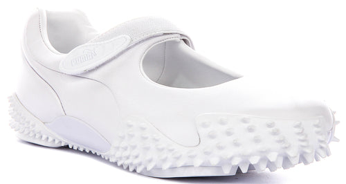 Puma Mostro Fey Leather In White For Women