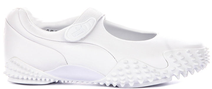 Puma Mostro Fey Leather In White For Women