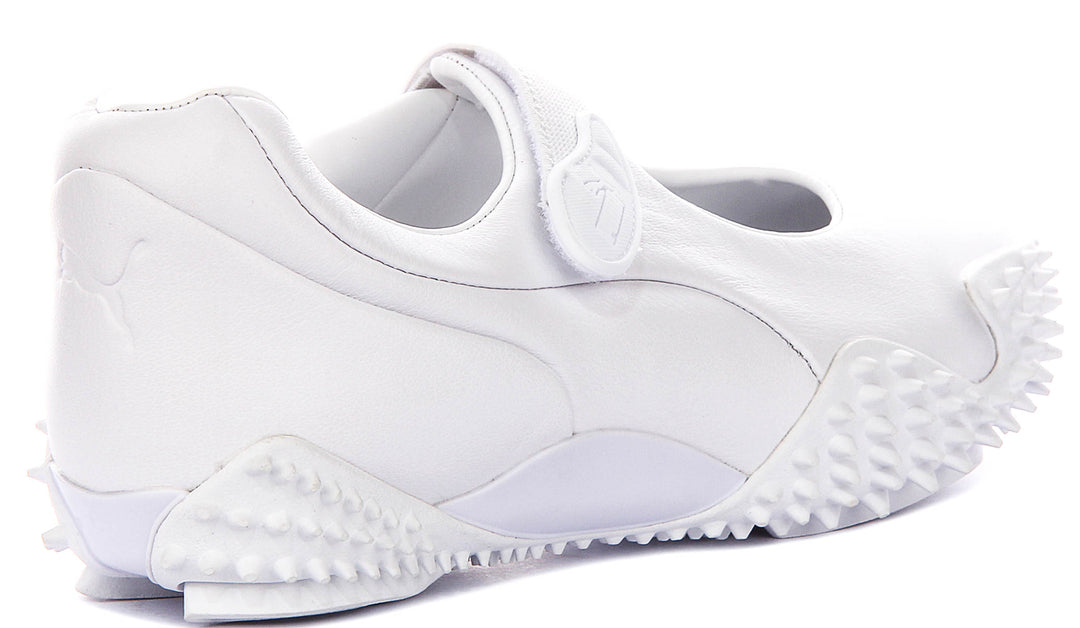 Puma Mostro Fey Leather In White For Women