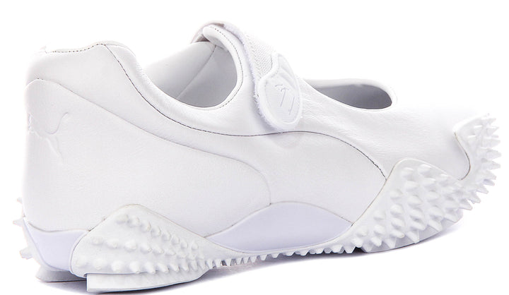 Puma Mostro Fey Leather In White For Women