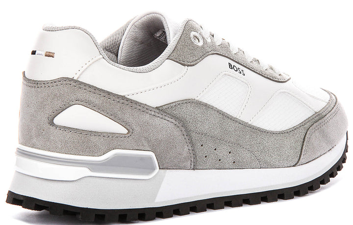 Boss Parkour Runner In White For Men Sneaker