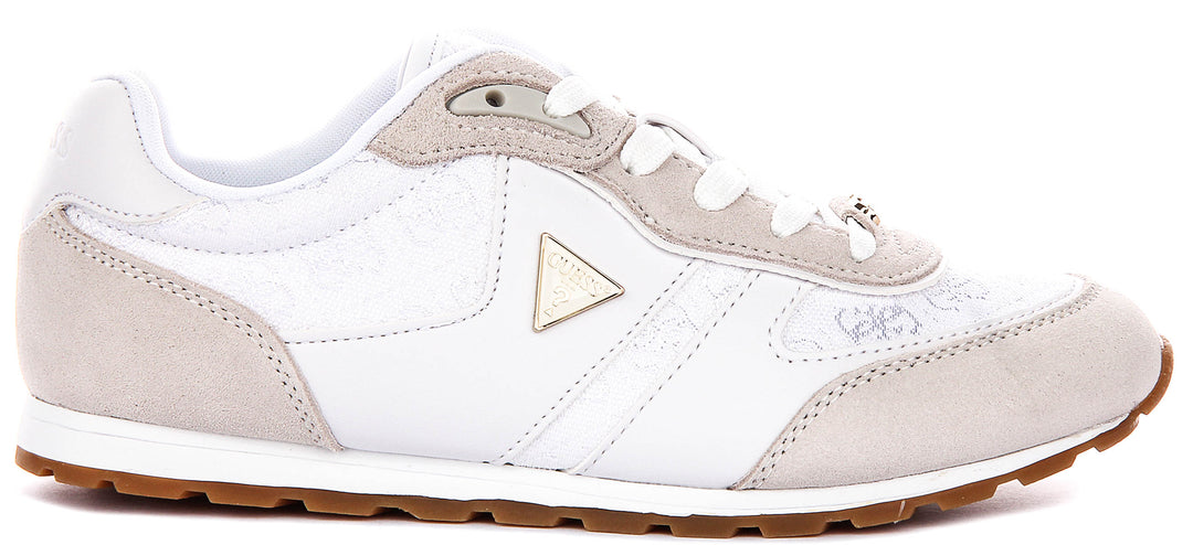 Guess Relli In White For Women Sneaker