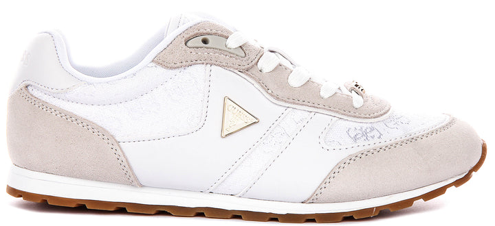 Guess Relli In White For Women Sneaker