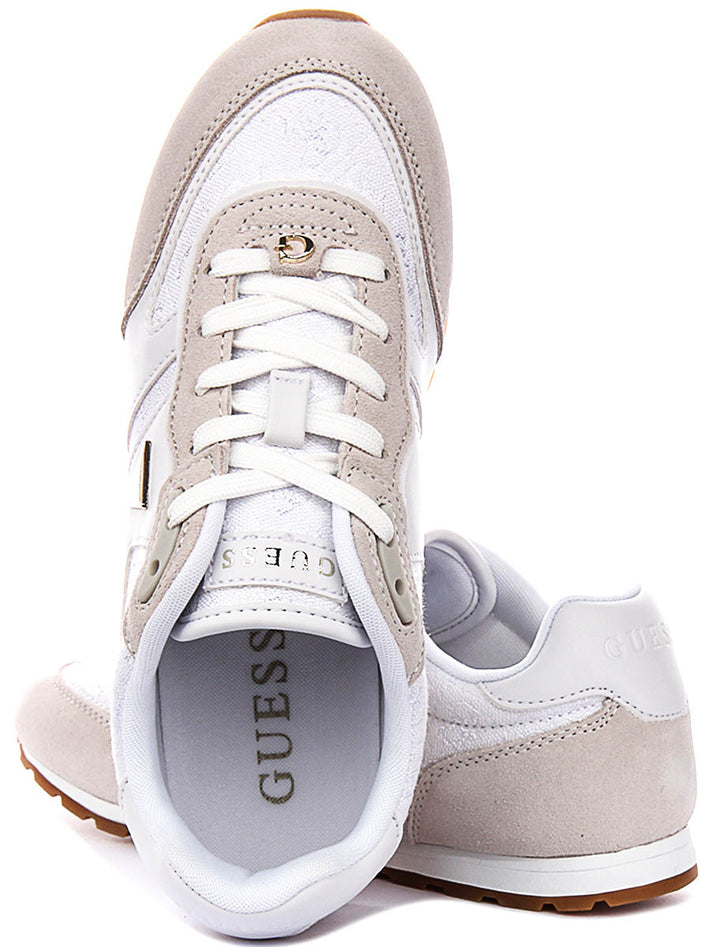 Guess Relli In White For Women Sneaker