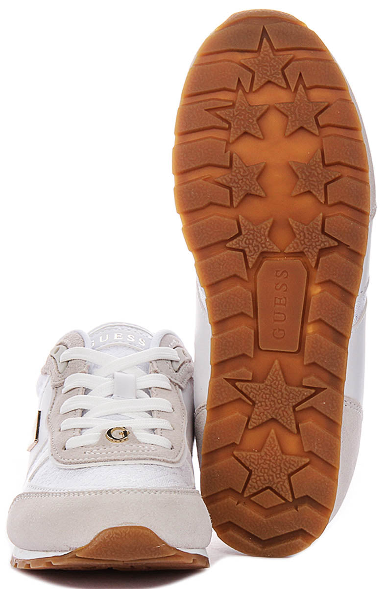 Guess Relli In White For Women Sneaker