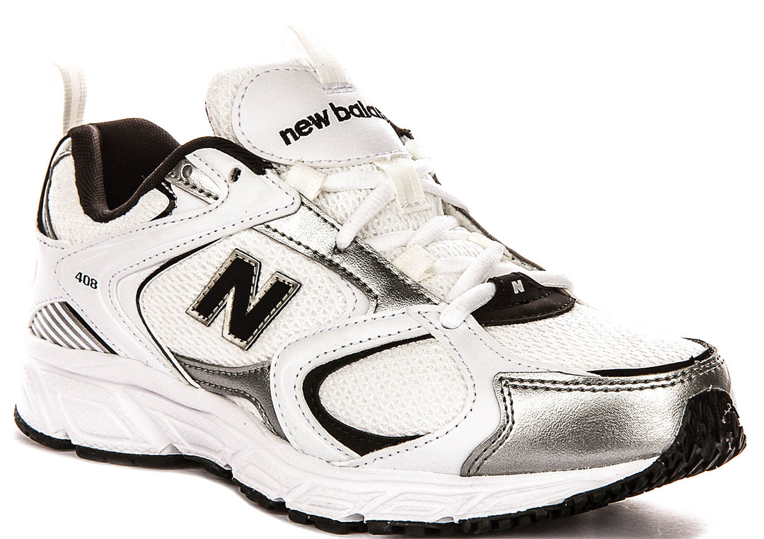 New Balance ML408 WB In White Black