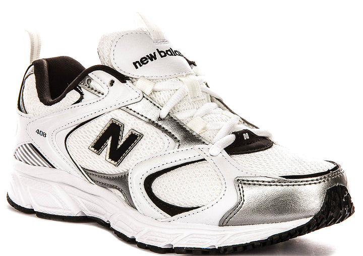 New Balance ML408 WB In White Black