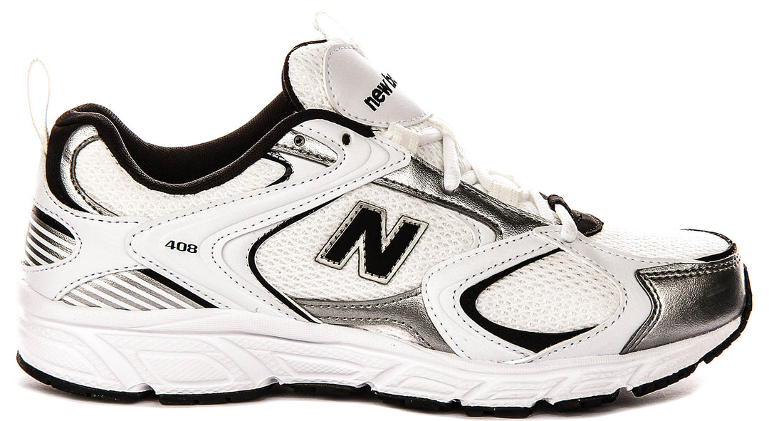 New Balance ML408 WB In White Black