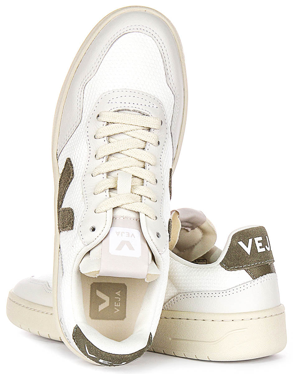 Veja V 90 B mesh In White Green For Women