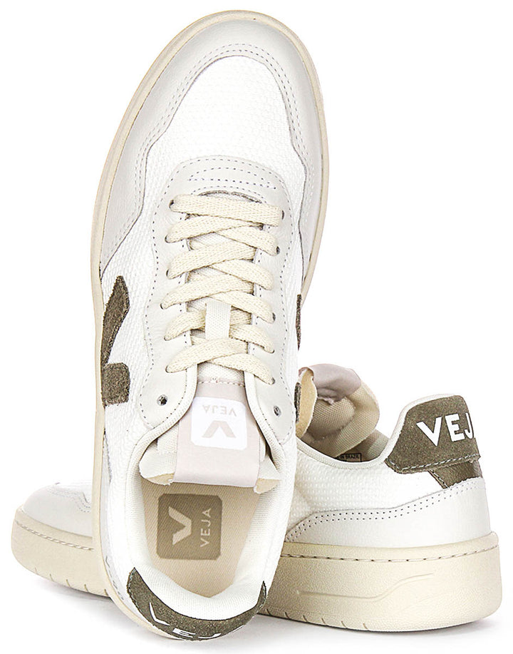 Veja V 90 B mesh In White Green For Women