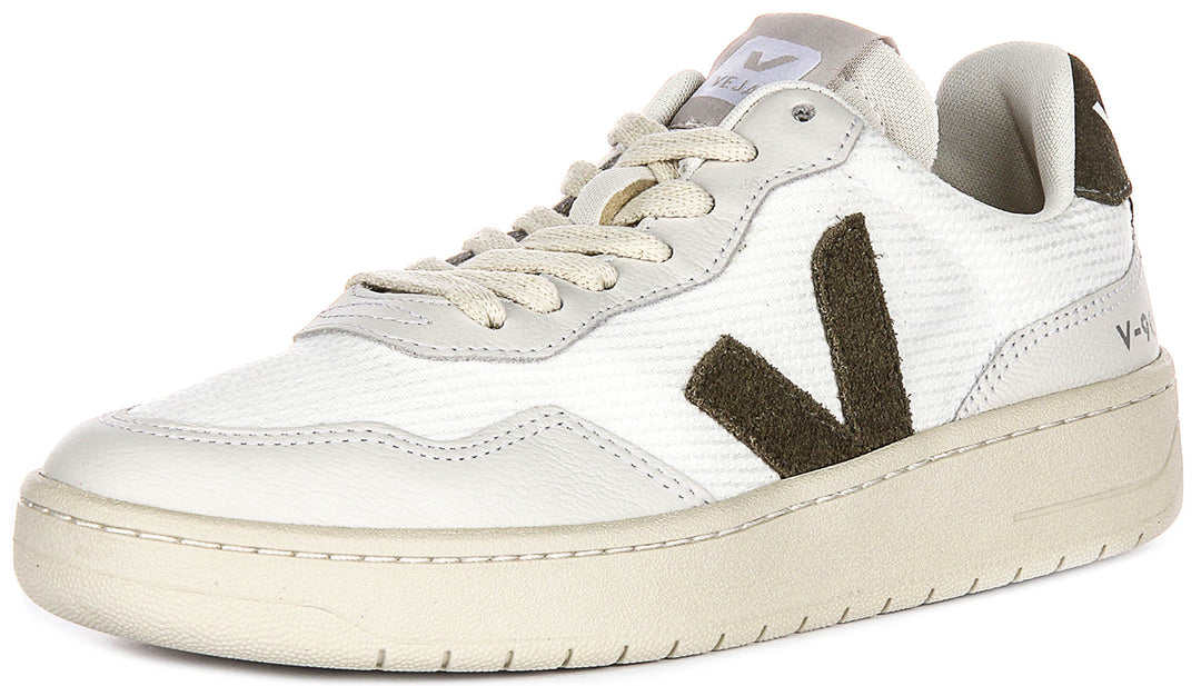 Veja V 90 B mesh In White Green For Women