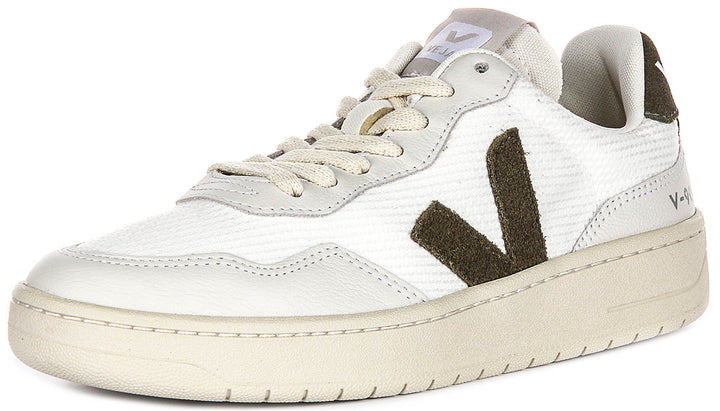 Veja V 90 B mesh In White Green For Women
