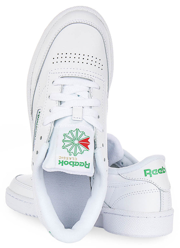 Reebok Club 85 In White Green