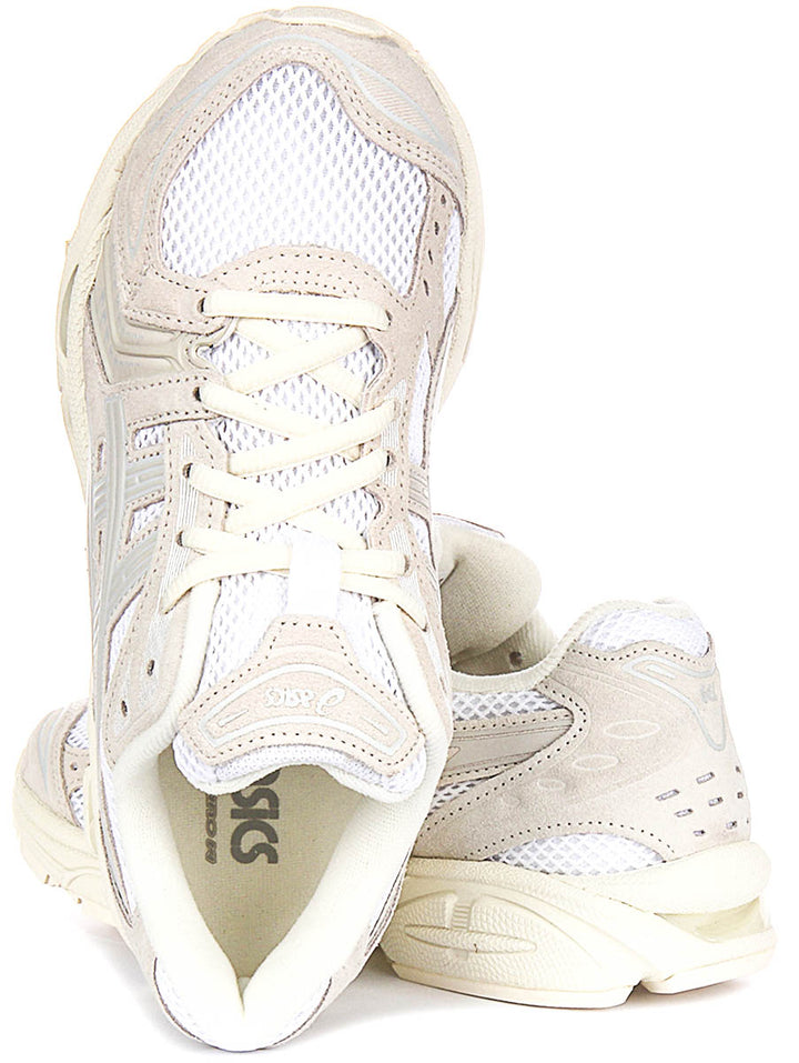 Asics Gel Kayano 14 In Weiß Grau für Damen