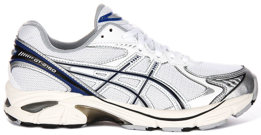 Asics GT 2160 In White Navy Unisex