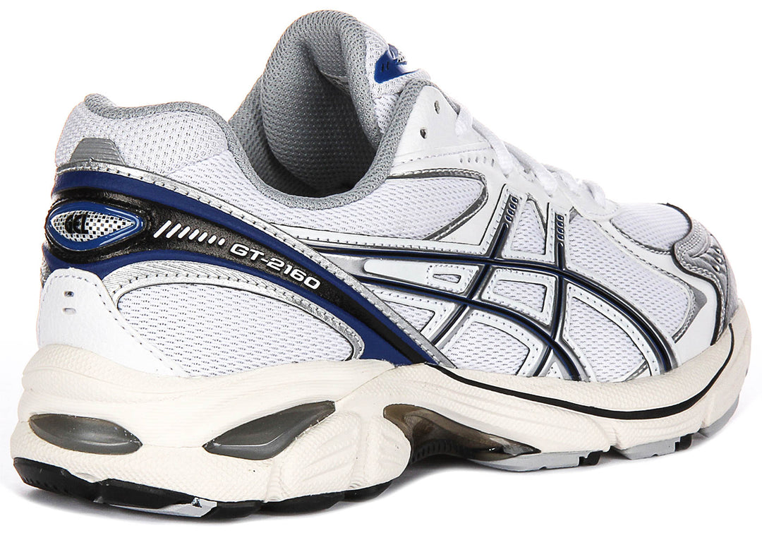 Asics GT 2160 In White Navy Unisex