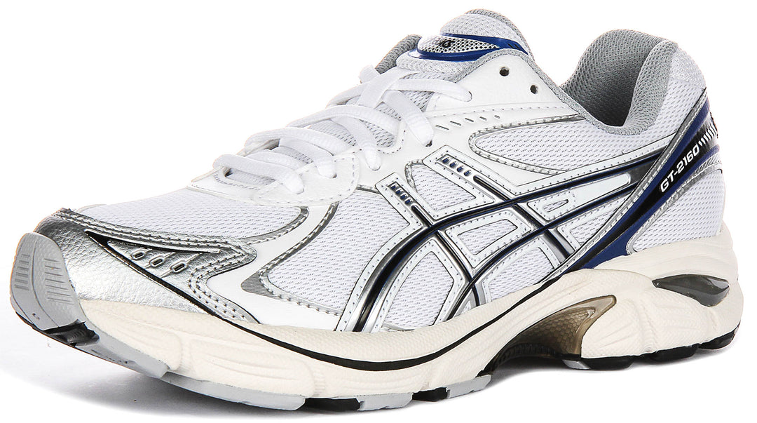 Asics GT 2160 In White Navy Unisex